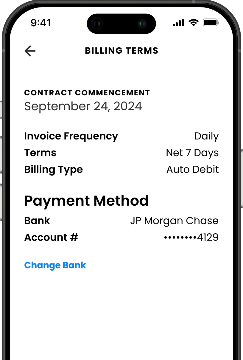 payment setup