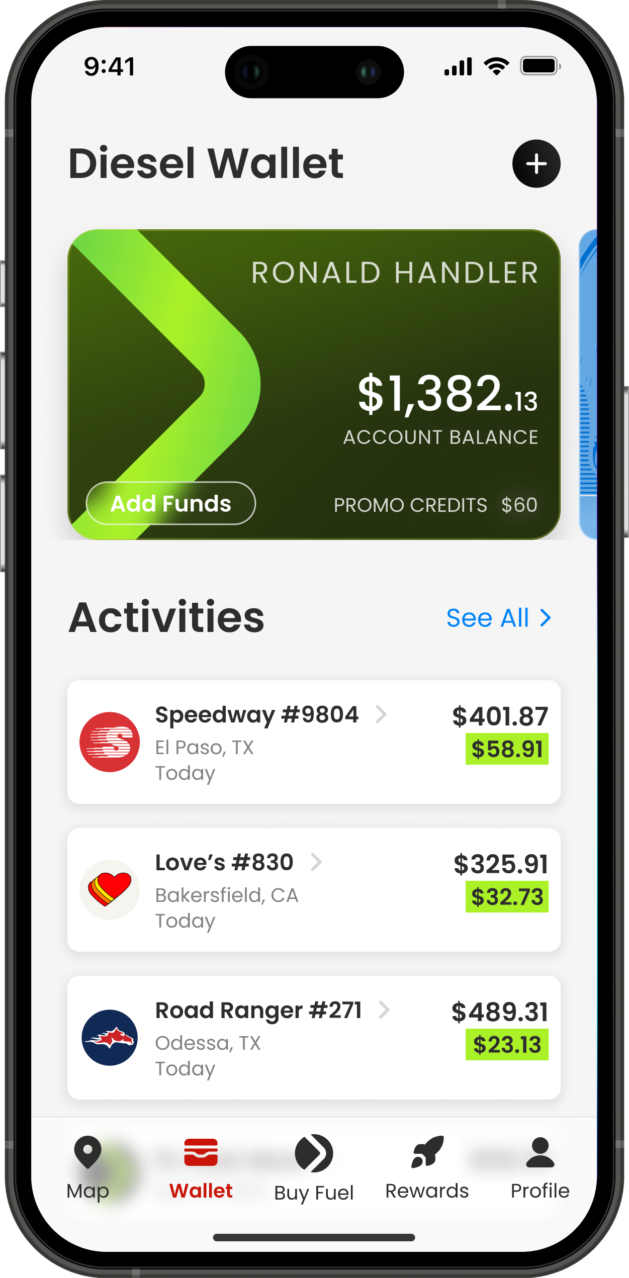 The Greenlane Diesel Wallet